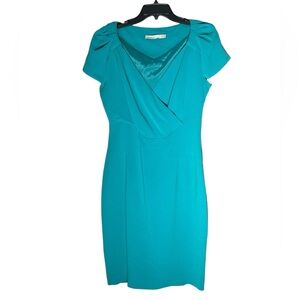 Karen Millen Dress Womens size 10 Teal